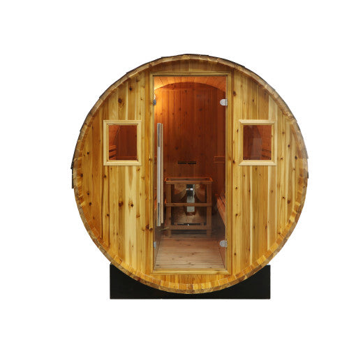 Traditional 4-Person Sauna with 6kW Heater