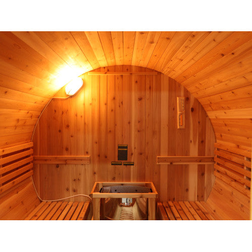 Traditional 4-Person Sauna with 6kW Heater