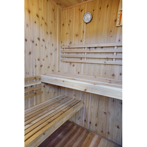 3-Person Indoor Traditional Sauna with 4.5kW Heater