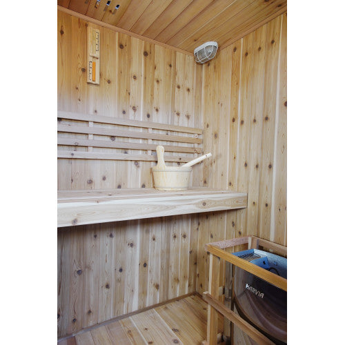 3-Person Indoor Traditional Sauna with 4.5kW Heater