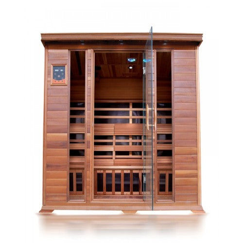 4-Person Cedar Sauna with Carbon Heaters